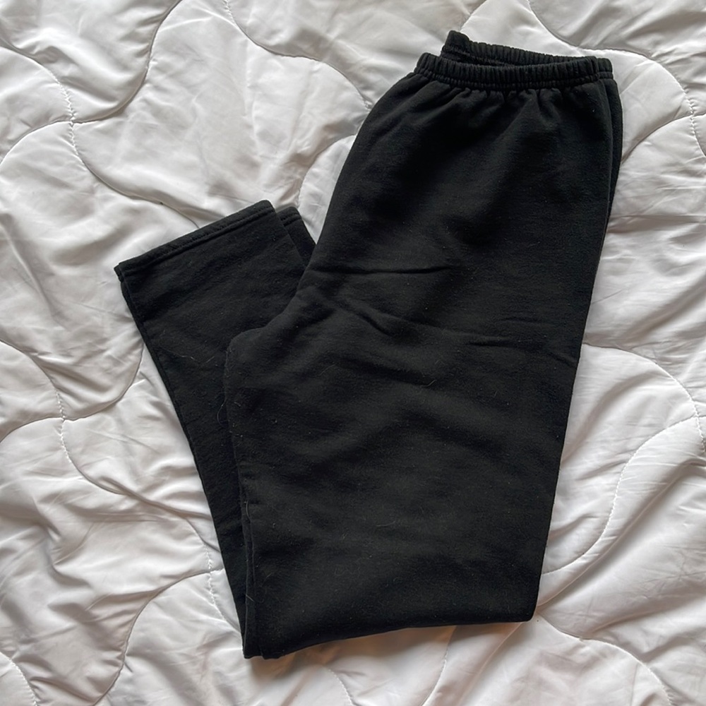Black sweatpants